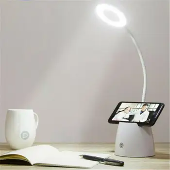 Masa lambası Dokunmatik masa lambaları 3 Modu Aydınlatma dimer led'li Masa Başucu Okuma Lambası Gooseneck Katlanabilir Masa Lambası Oturma Odası İçin