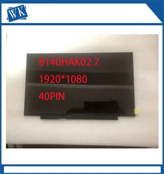 Pantalla táctil LCD de 14,0 pulgadas para portátil Lenovo, matriz FHD 1920X1080 EDP de 40 pines  B140HAK02.7