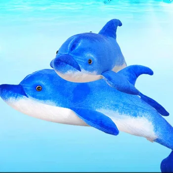 Çocuk Peluş doldurulmuş oyuncak Yunus sevimli yeni simülasyon okyanus hayvan Bebek Çocuk Oyuncak